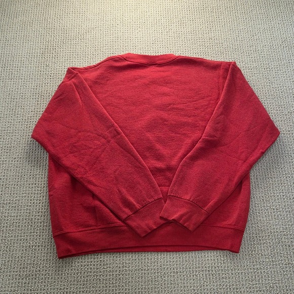 VTG Kentucky‎ Derby 122 Horse Racing Graphic Red Crewneck Sweatshirt Mens L - Picture 3 of 8